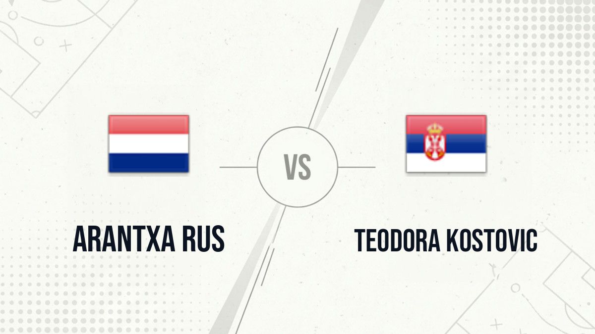 Pronostic Arantxa Rus Teodora Kostovic
