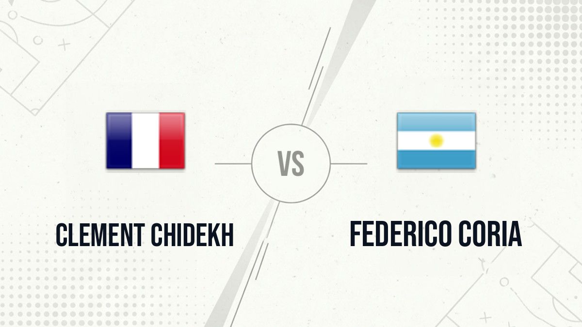 Pronostic Clement Chidekh Federico Coria