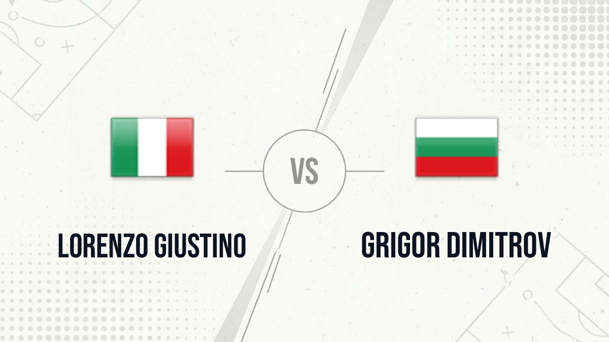 Pronostic Lorenzo Giustino Grigor Dimitrov