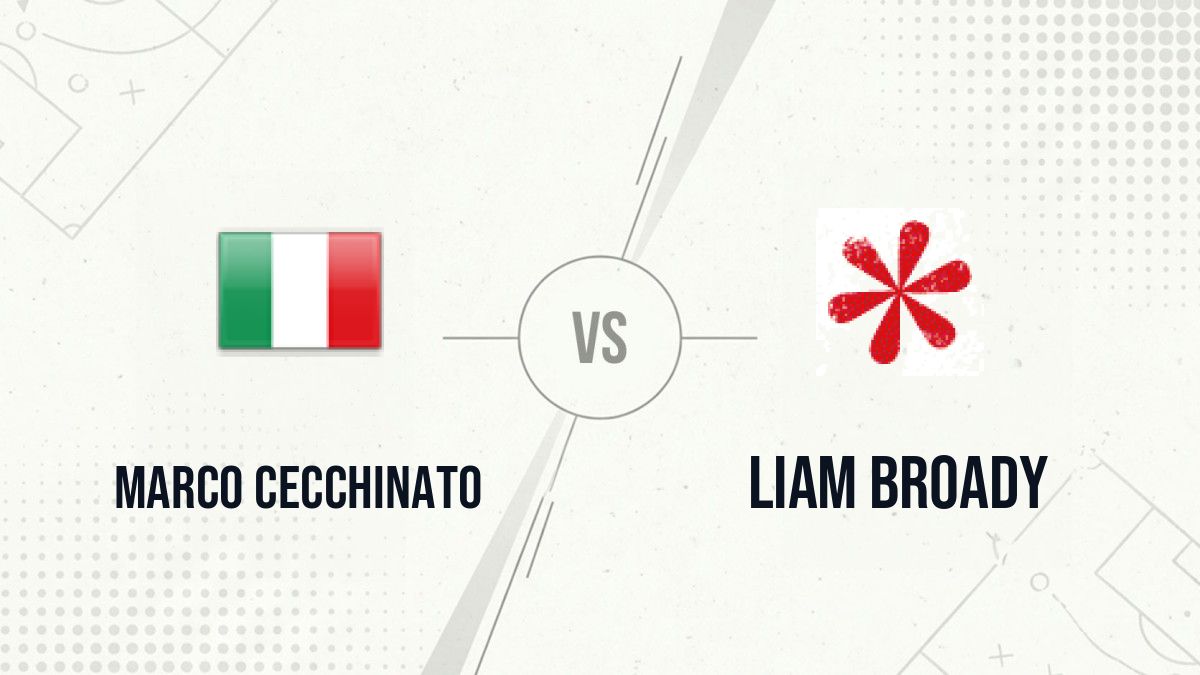 Pronostic Marco Cecchinato Liam Broady