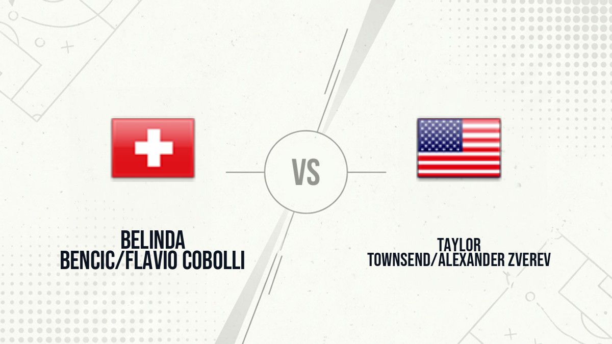 Pronostic Belinda Bencic/Flavio Cobolli Taylor Townsend/Alexander Zverev