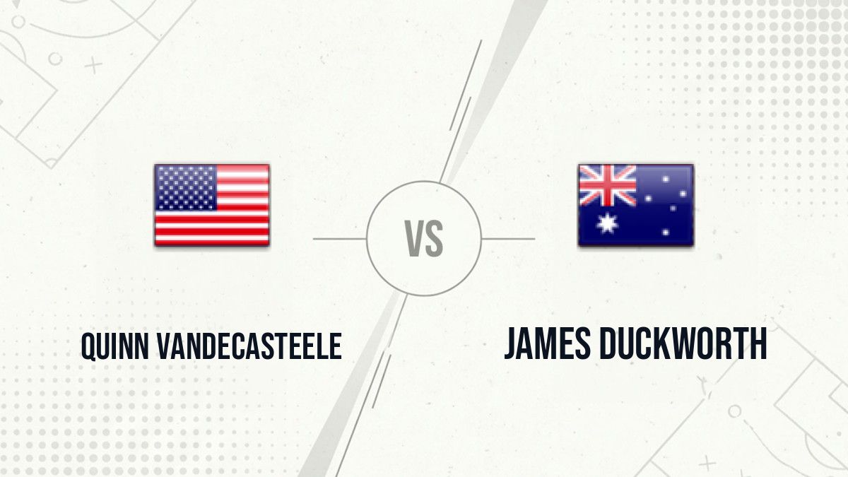 Pronostic Quinn Vandecasteele James Duckworth