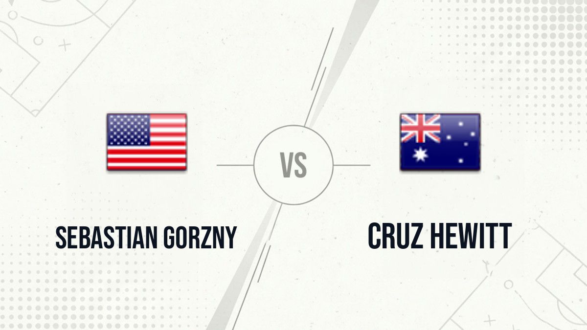 Pronostic Sebastian Gorzny Cruz Hewitt