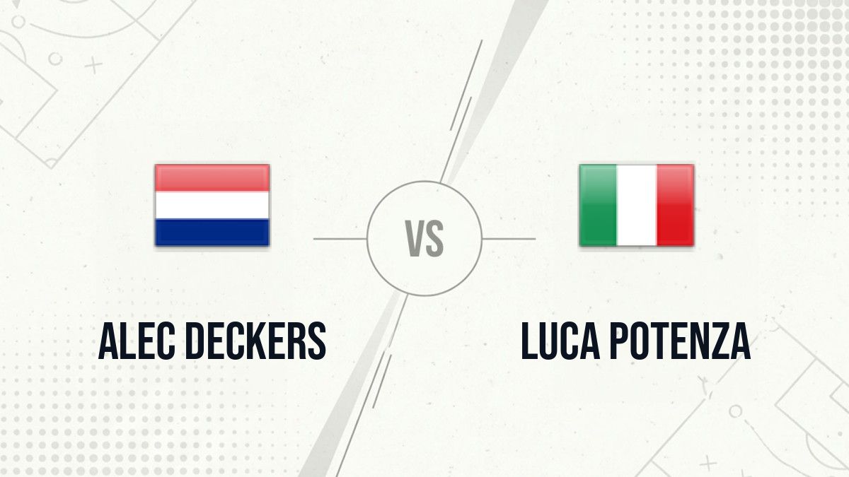 Pronostic Alec Deckers Luca Potenza