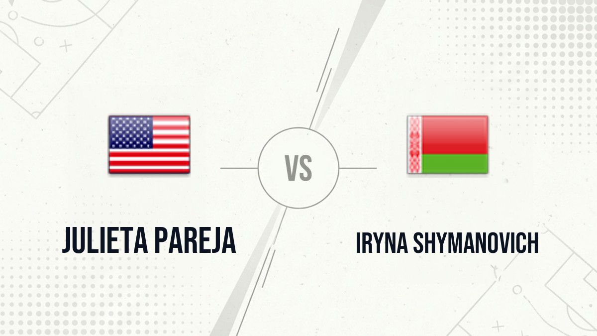 Pronostic Julieta Pareja Iryna Shymanovich