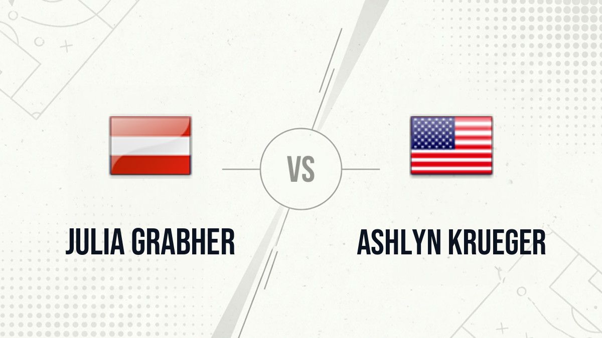 Pronostic Julia Grabher Ashlyn Krueger