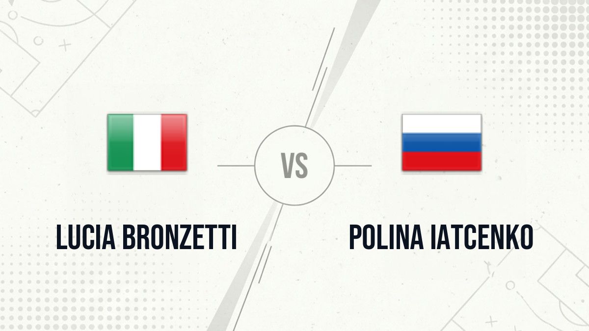Pronostic Lucia Bronzetti Polina Iatcenko