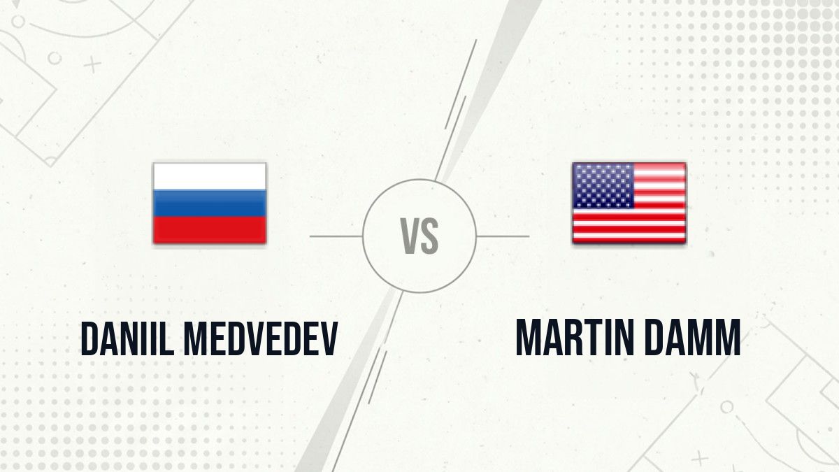 Pronostic Daniil Medvedev Martin Damm
