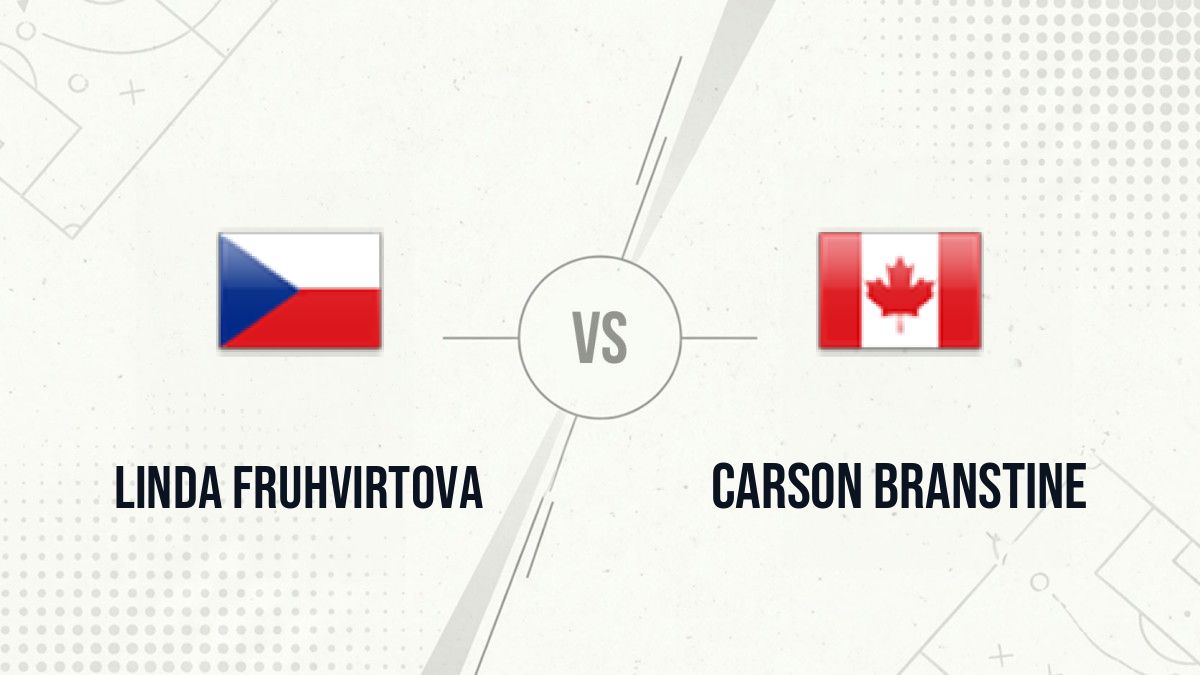 Pronostic Linda Fruhvirtova Carson Branstine