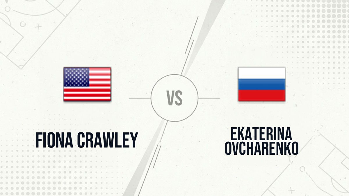 Pronostic Fiona Crawley Ekaterina Ovcharenko