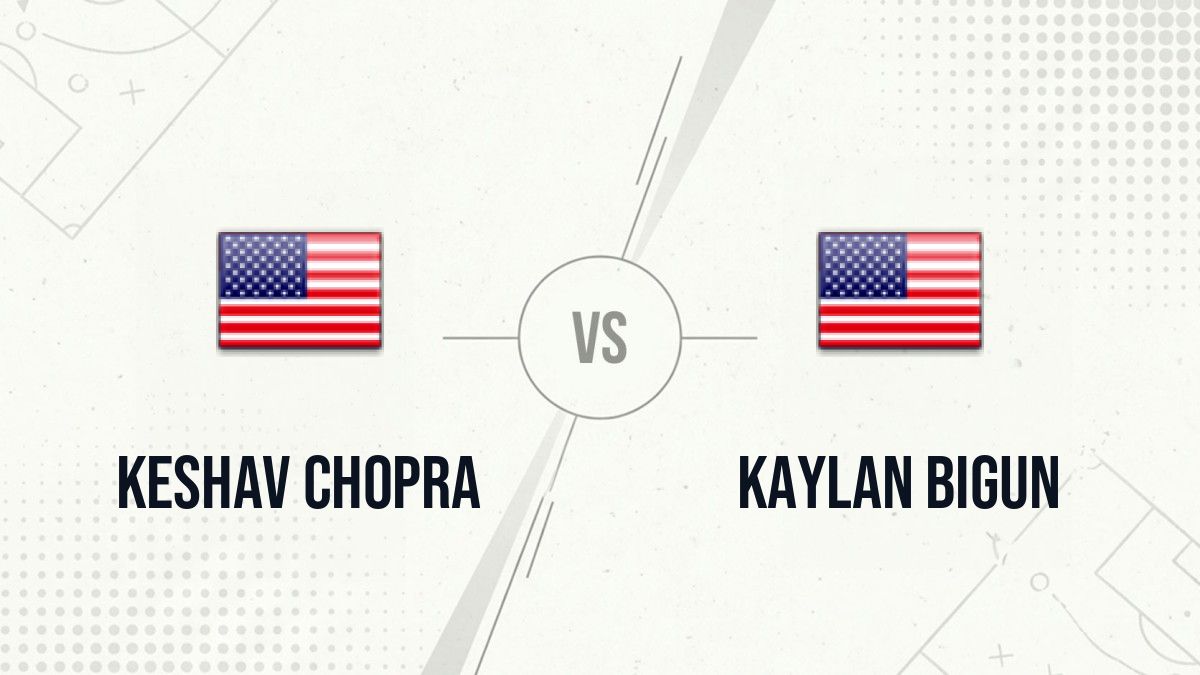 Pronostic Keshav Chopra Kaylan Bigun
