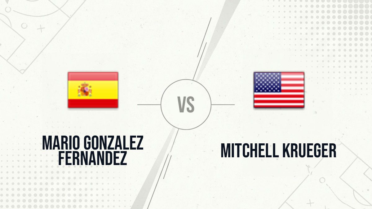 Pronostic Mario Gonzalez Fernandez Mitchell Krueger