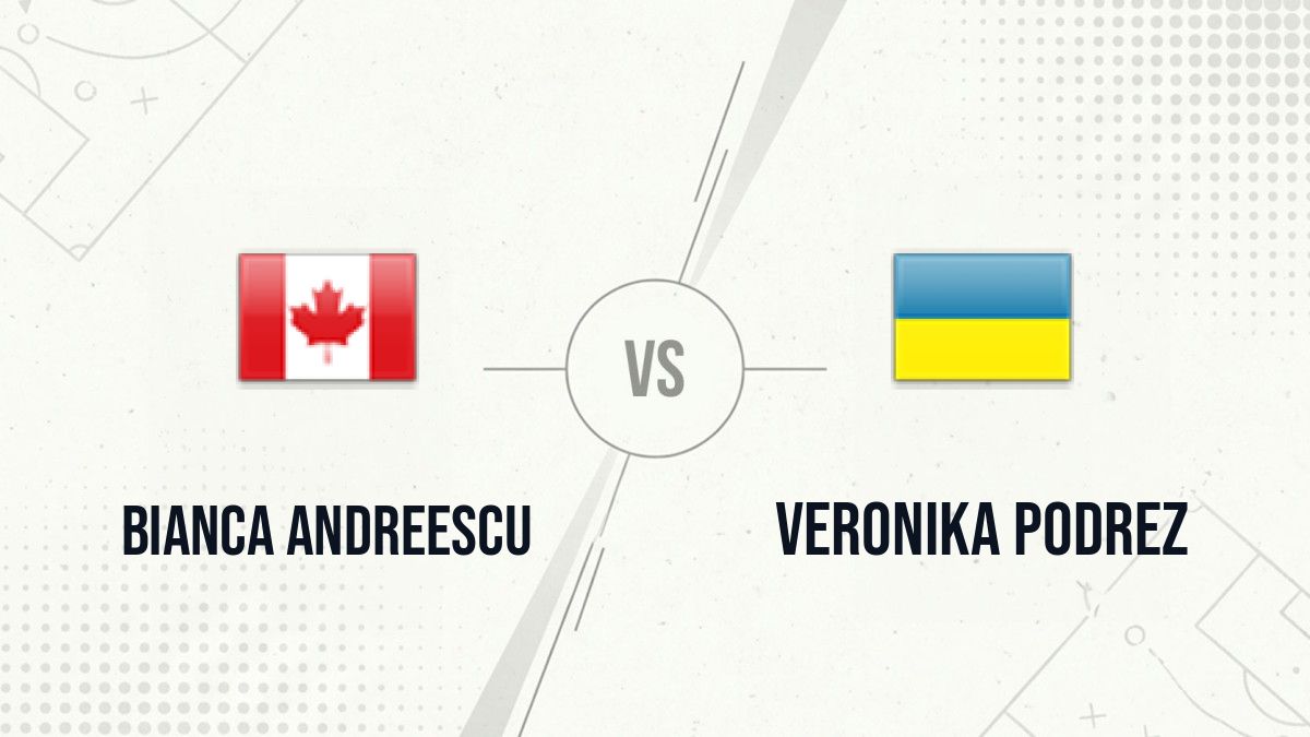 Pronostic Bianca Andreescu Veronika Podrez
