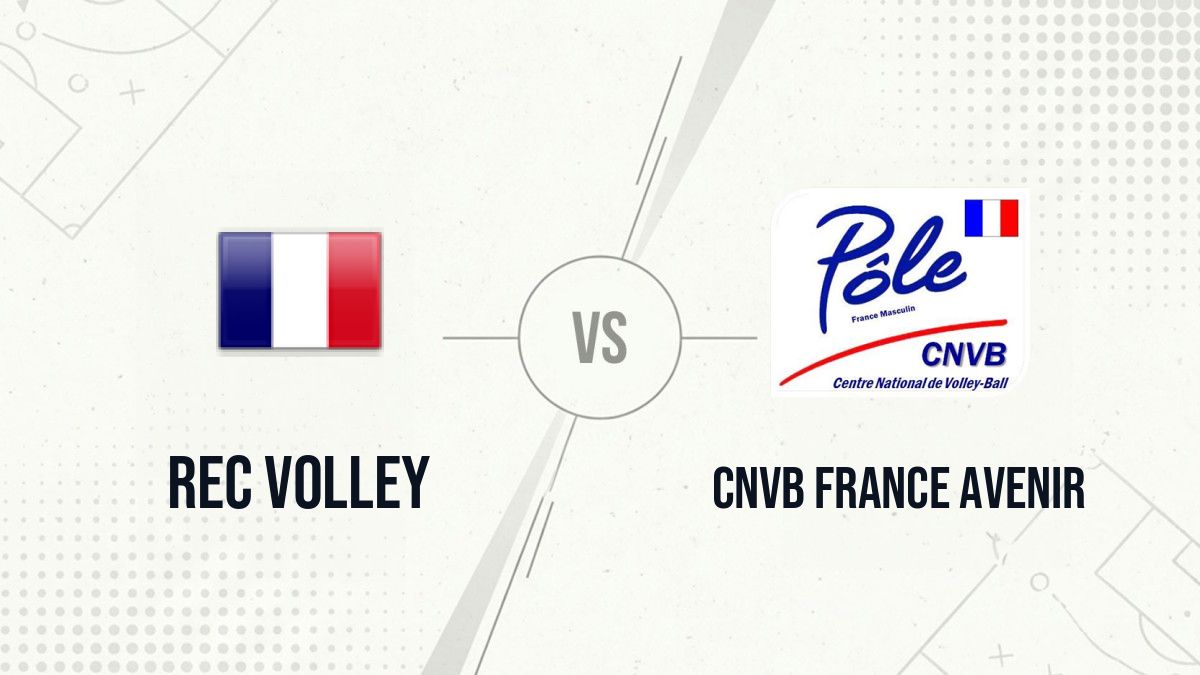 Pronostic REC Volley CNVB France Avenir