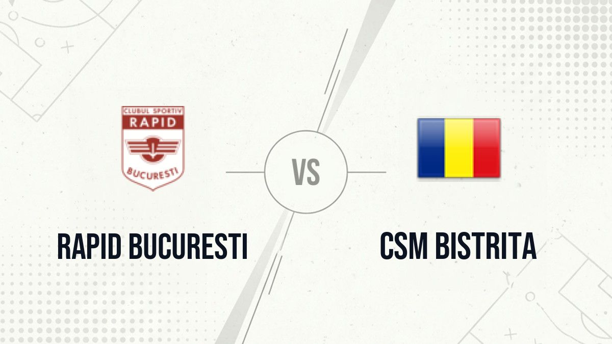Pronostic Rapid Bucuresti CSM Bistrita