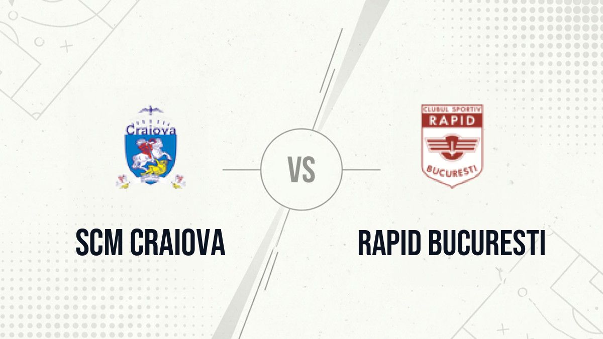 Pronostic SCM Craiova Rapid Bucuresti