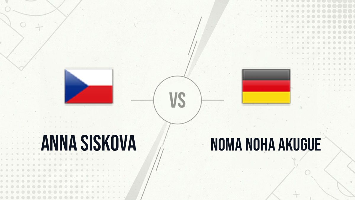 Pronostic Anna Siskova Noma Noha Akugue
