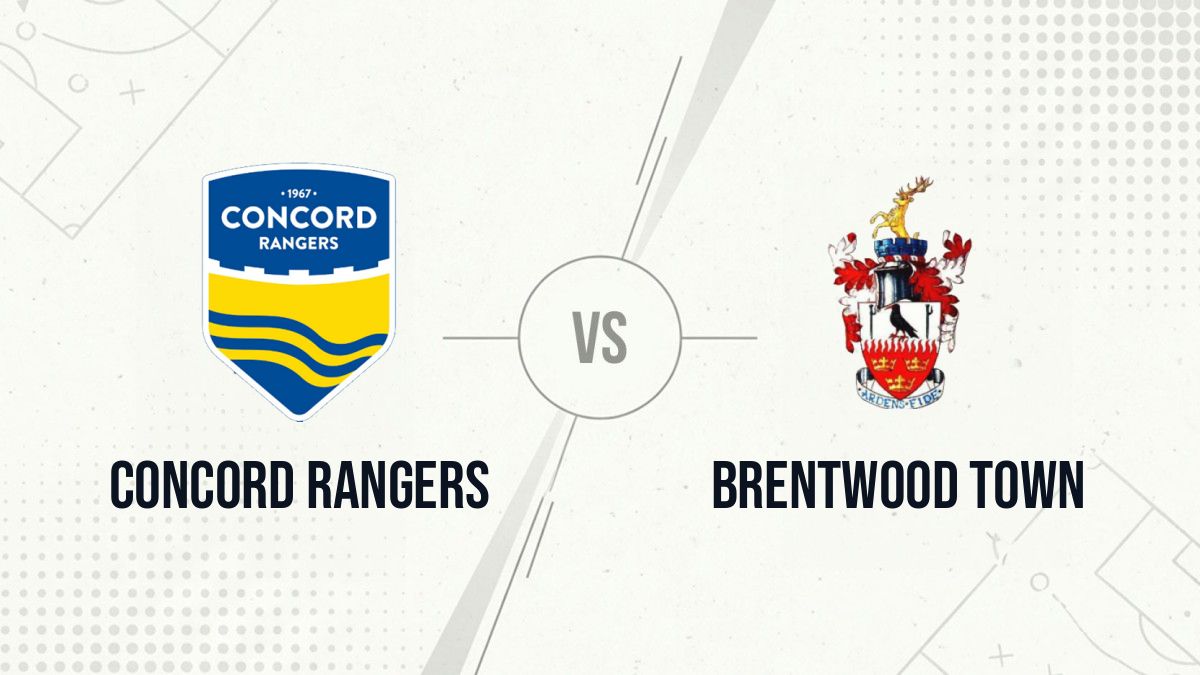 Pronostic Concord Rangers Brentwood Town
