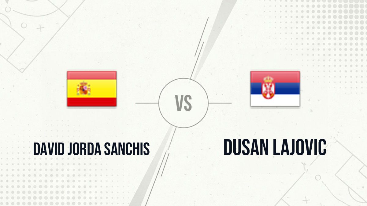 Pronostic David Jorda Sanchis Dusan Lajovic
