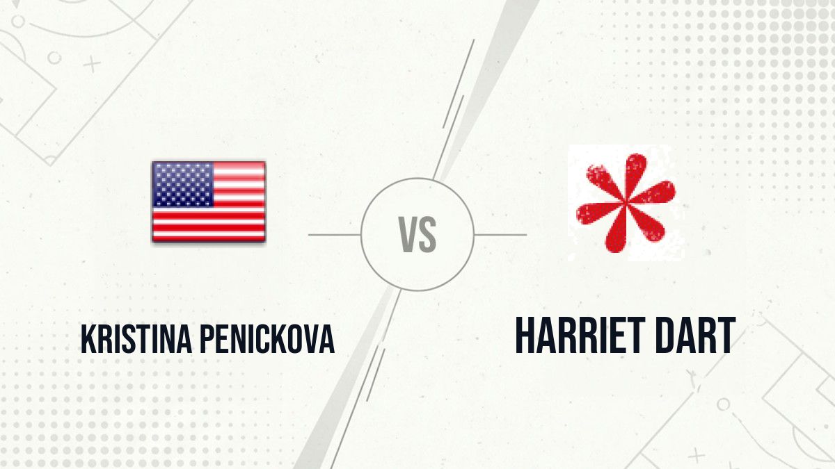 Pronostic Kristina Penickova Harriet Dart
