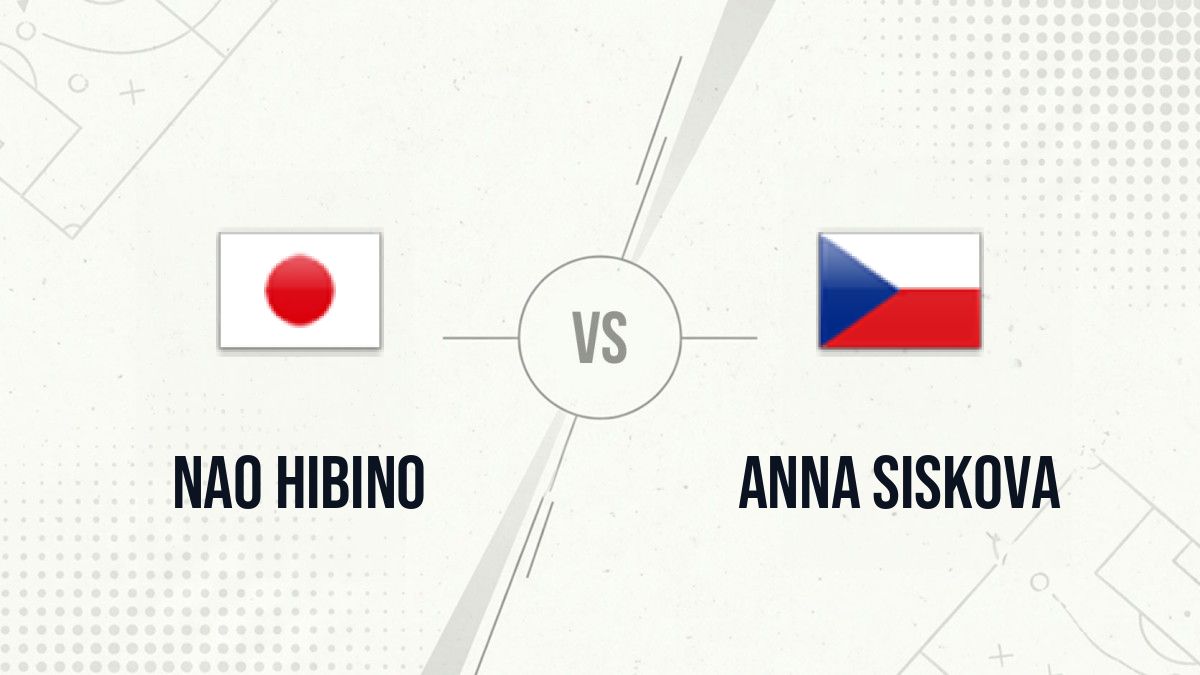 Pronostic Nao Hibino Anna Siskova