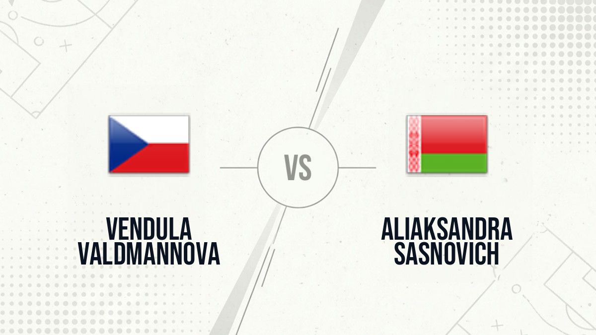 Pronostic Vendula Valdmannova Aliaksandra Sasnovich