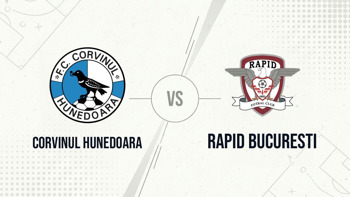 Pronostic Corvinul Hunedoara Rapid Bucuresti