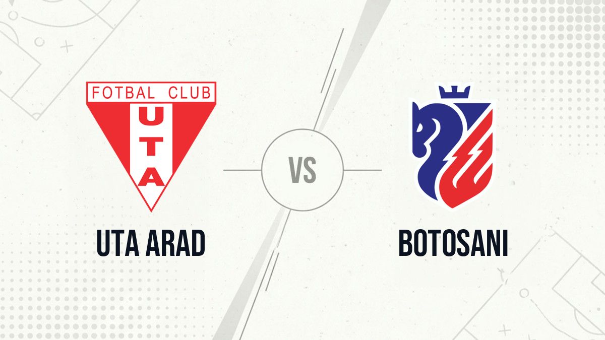 Pronostic UTA Arad Botosani