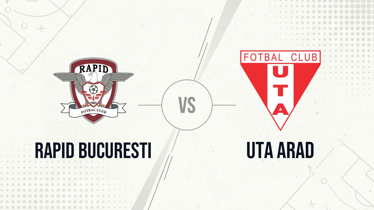 Pronostic Rapid Bucuresti UTA Arad