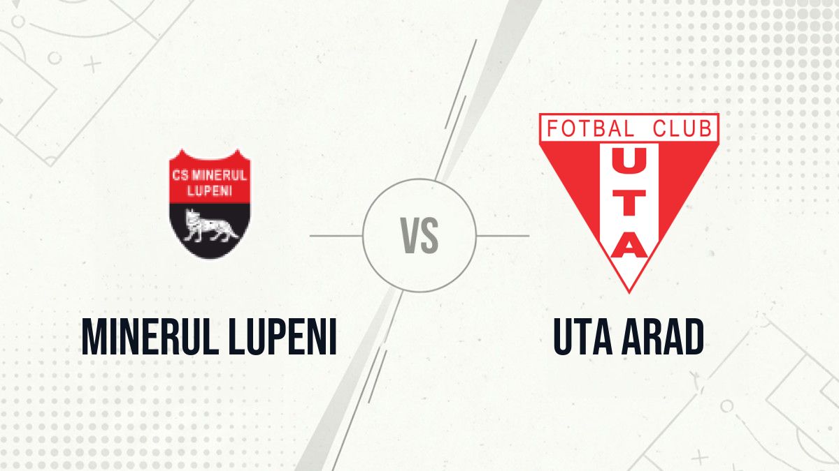 Pronostic Minerul Lupeni UTA Arad