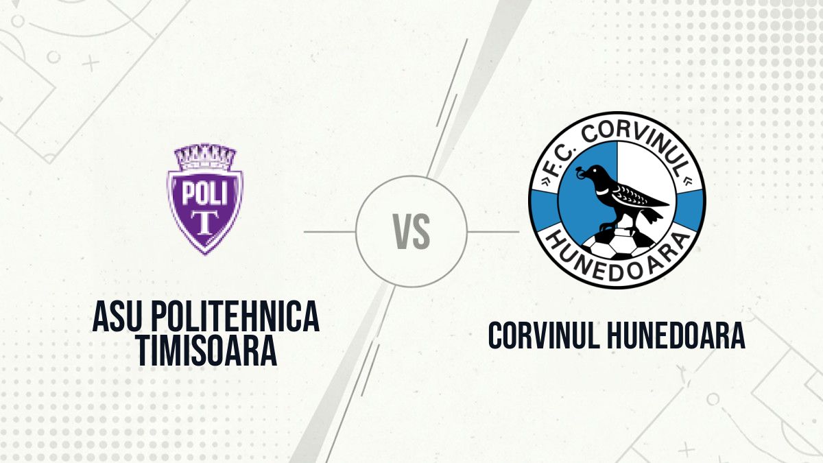 Pronostic ASU Politehnica Timisoara Corvinul Hunedoara
