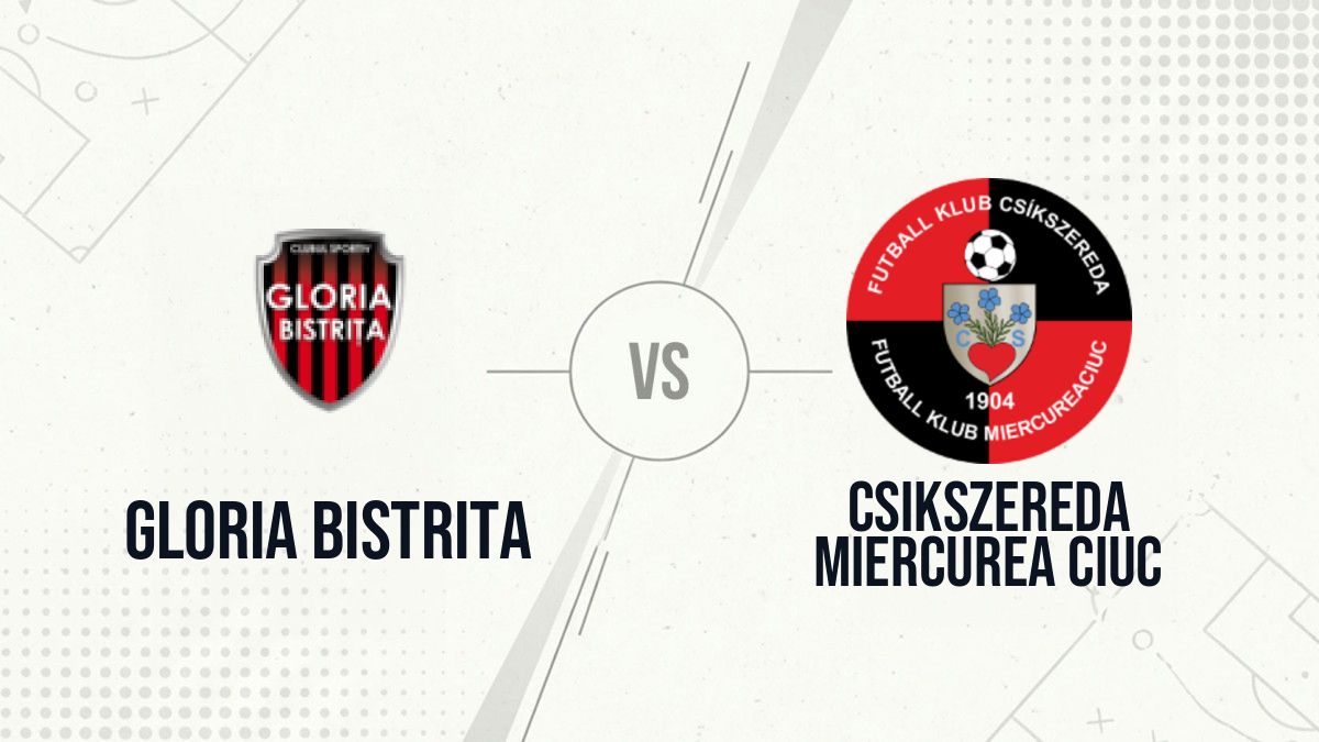 Pronostic Gloria Bistrita Csikszereda Miercurea Ciuc