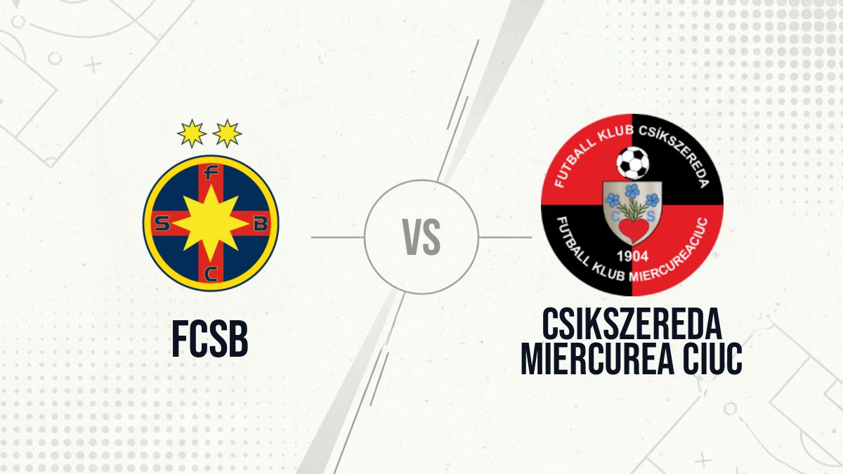 Pronostic FCSB Csikszereda Miercurea Ciuc