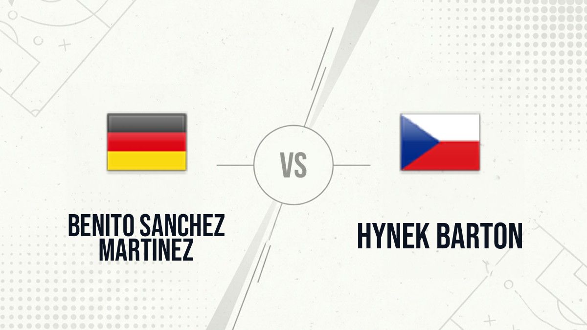 Pronostic Benito Sanchez Martinez Hynek Barton