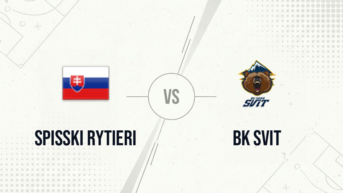 Pronostic Spisski Rytieri BK Svit