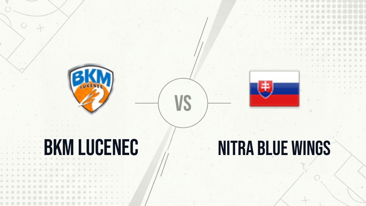 Pronostic BKM Lucenec Nitra Blue Wings