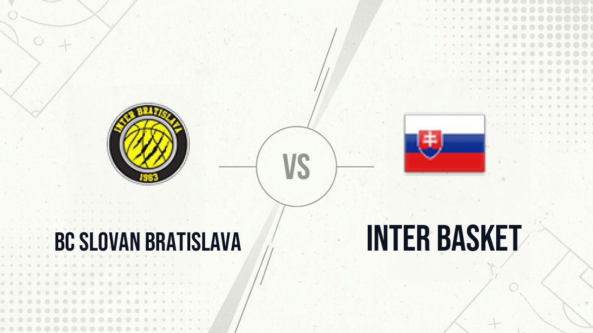 Pronostic BC Slovan Bratislava Inter Basket
