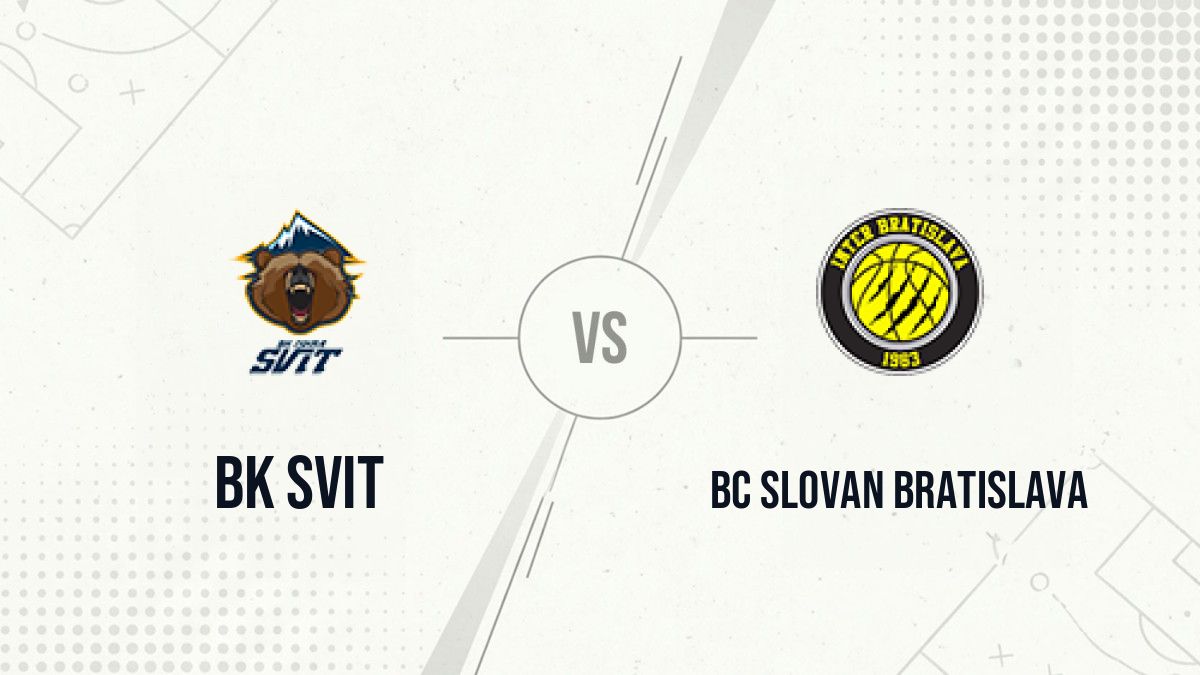Pronostic BK Svit BC Slovan Bratislava