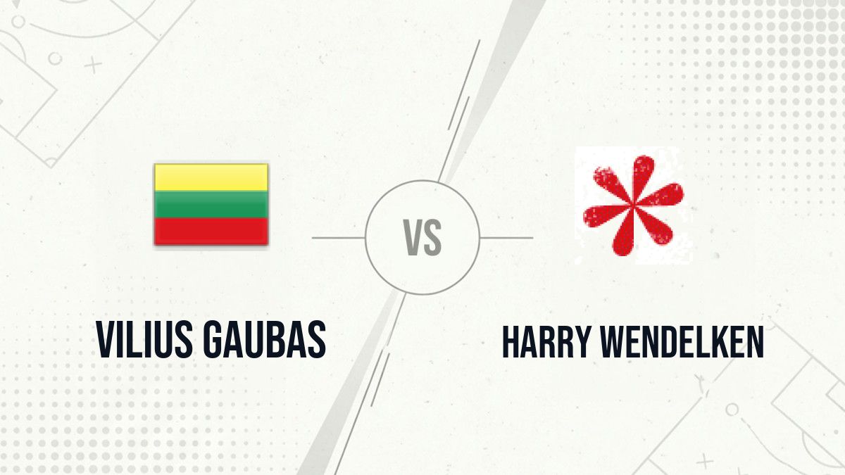 Pronostic Vilius Gaubas Harry Wendelken
