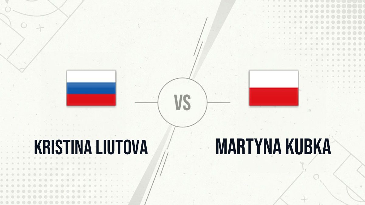 Pronostic Kristina Liutova Martyna Kubka