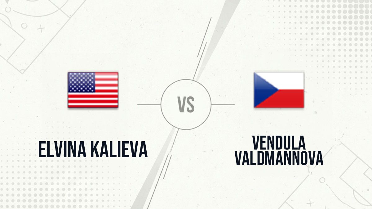 Pronostic Elvina Kalieva Vendula Valdmannova