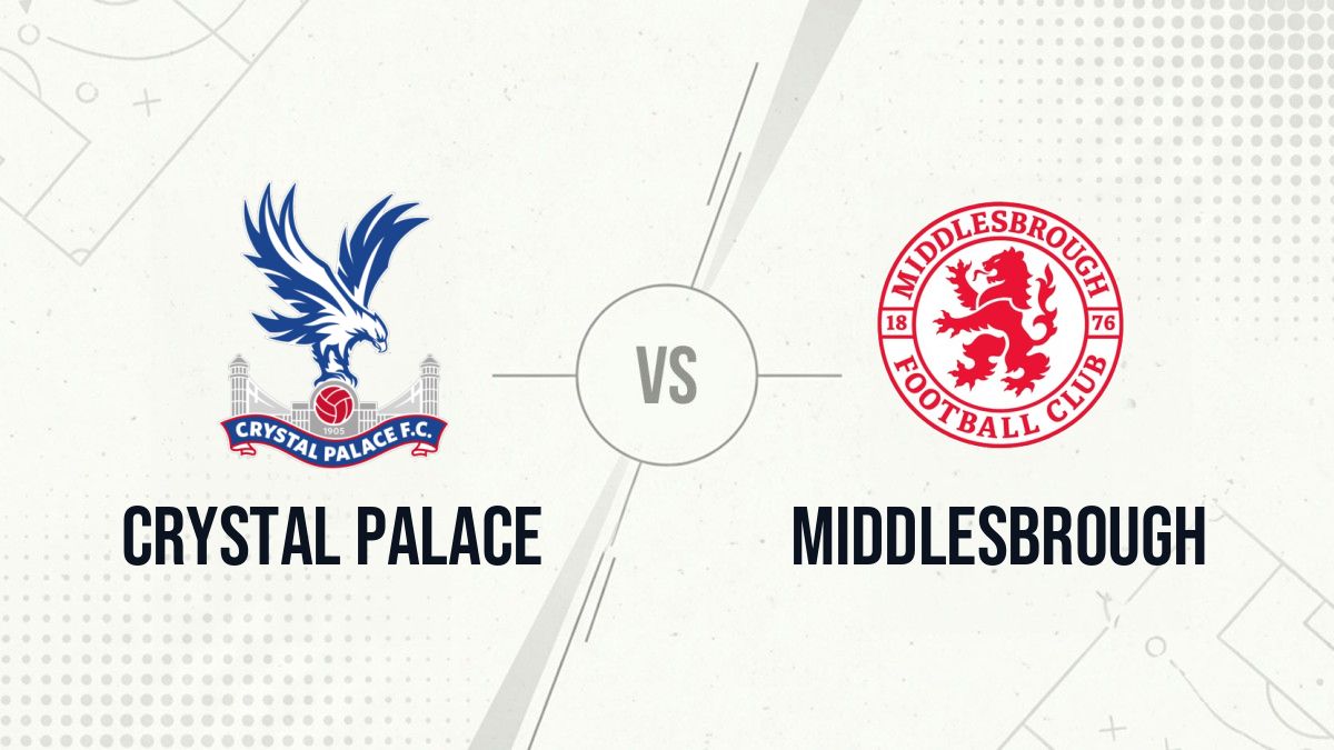 Pronostic Crystal Palace Middlesbrough