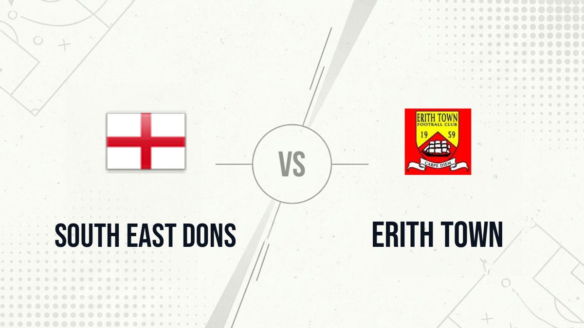 Pronostic South East Dons Erith Town