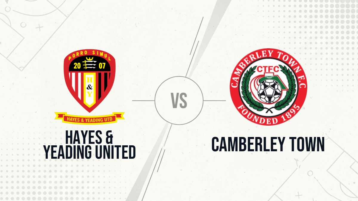 Pronostic Hayes & Yeading United Camberley Town