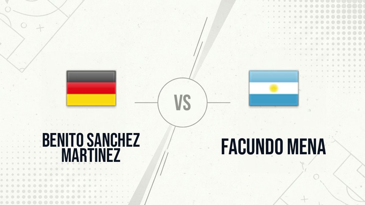 Pronostic Benito Sanchez Martinez Facundo Mena