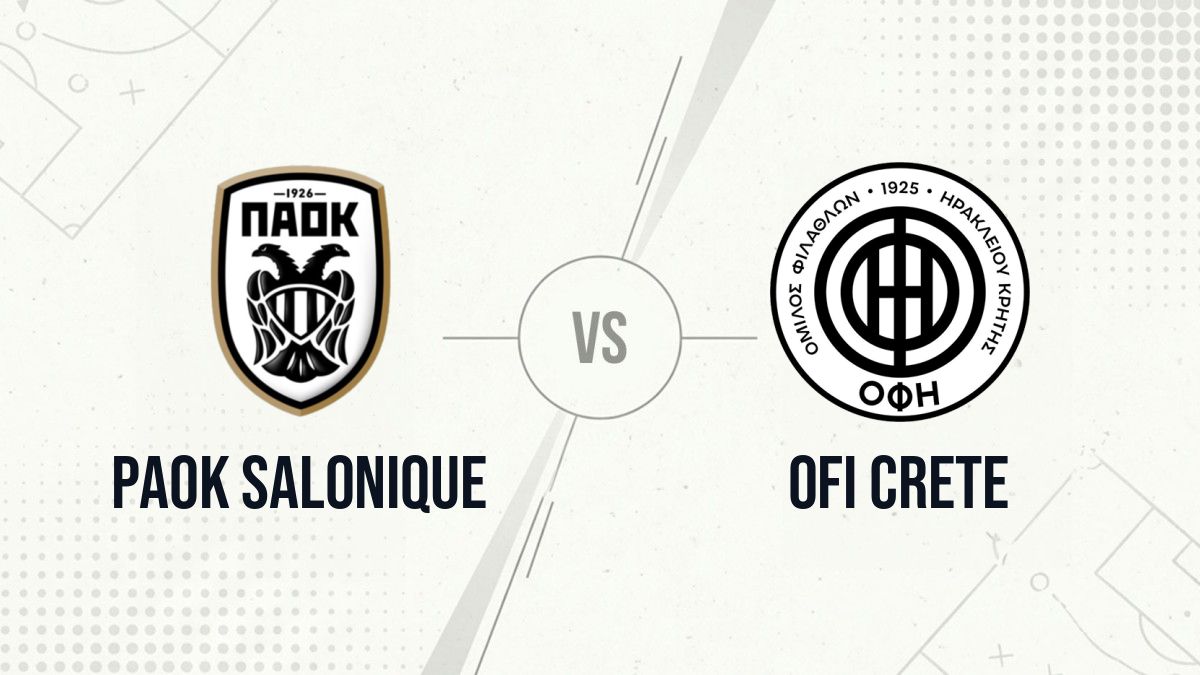 Pronostic PAOK Salonique OFI Crete
