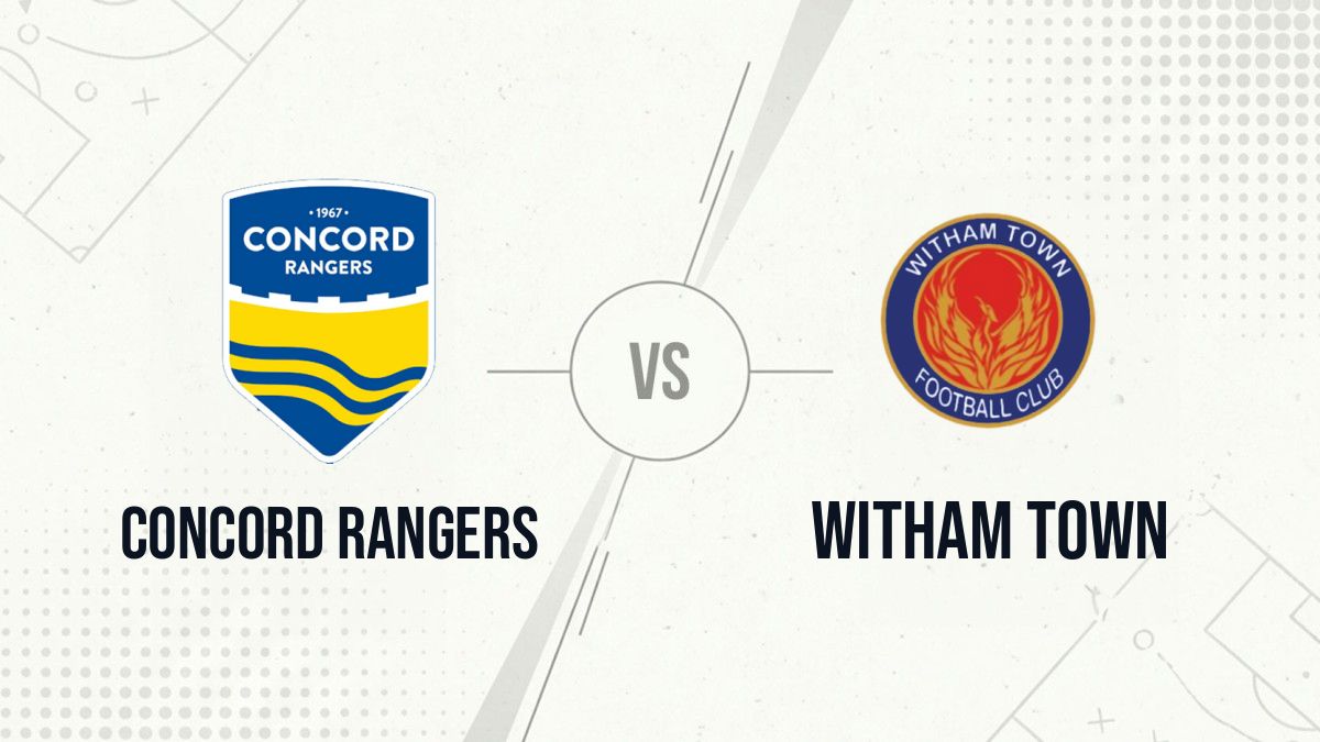 Pronostic Concord Rangers Witham Town