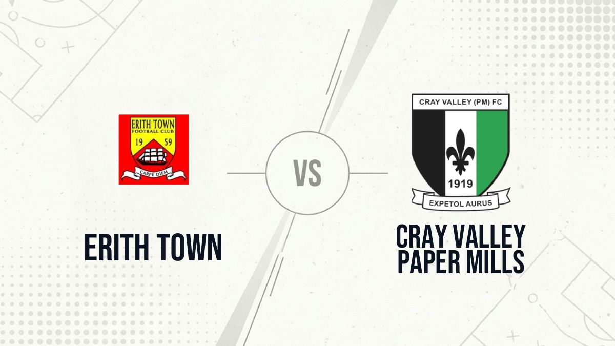 Pronostic Erith Town Cray Valley Paper Mills