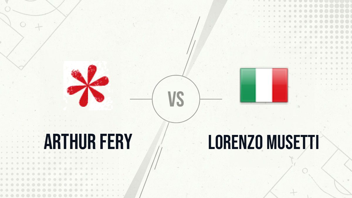 Pronostic Arthur Fery Lorenzo Musetti