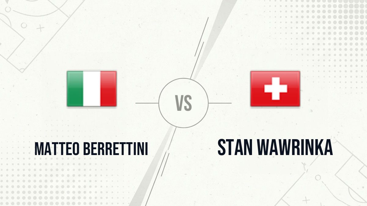 Pronostic Matteo Berrettini Stan Wawrinka